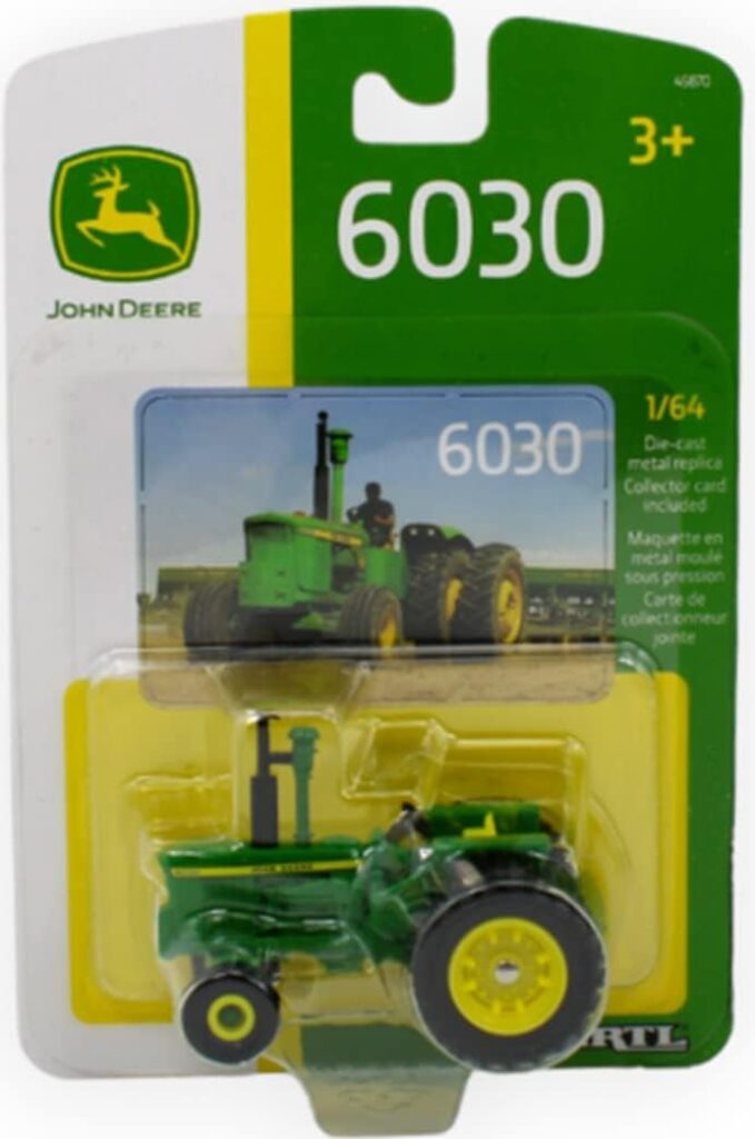 John Deere 1/64 Scale 6030 Tractor Ages 3+